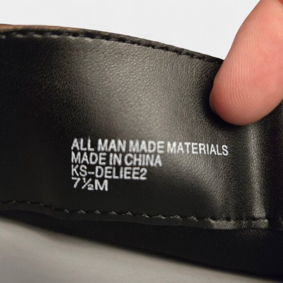 Karen Scott Deliee2 Riding Boots 7.5M Black Cognac Buckle Equestrian Western NWB - Picture 9 of 10